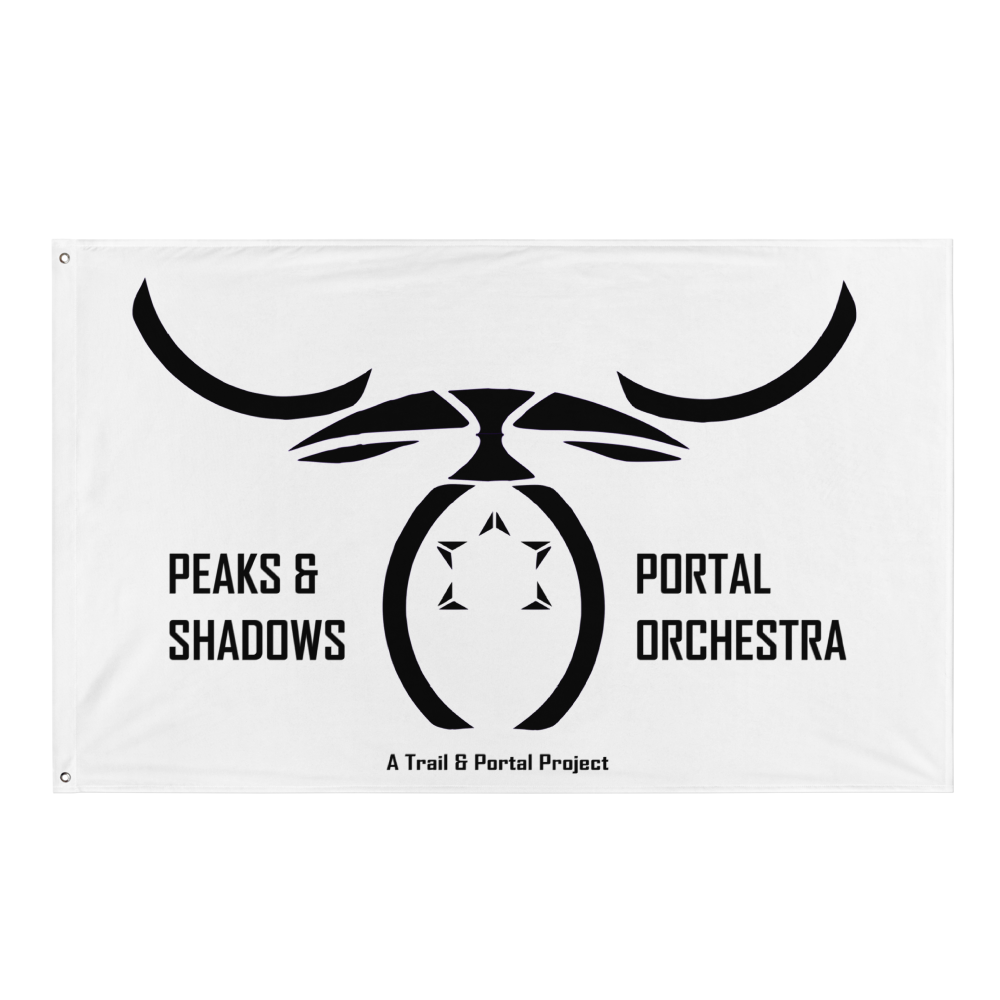 PEAKS & SHADOWS PORTAL ORCHESTRA Flag